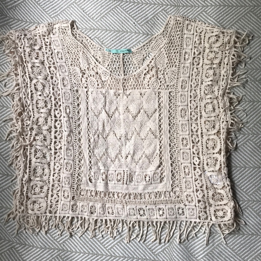Maurices Crochet Top size S